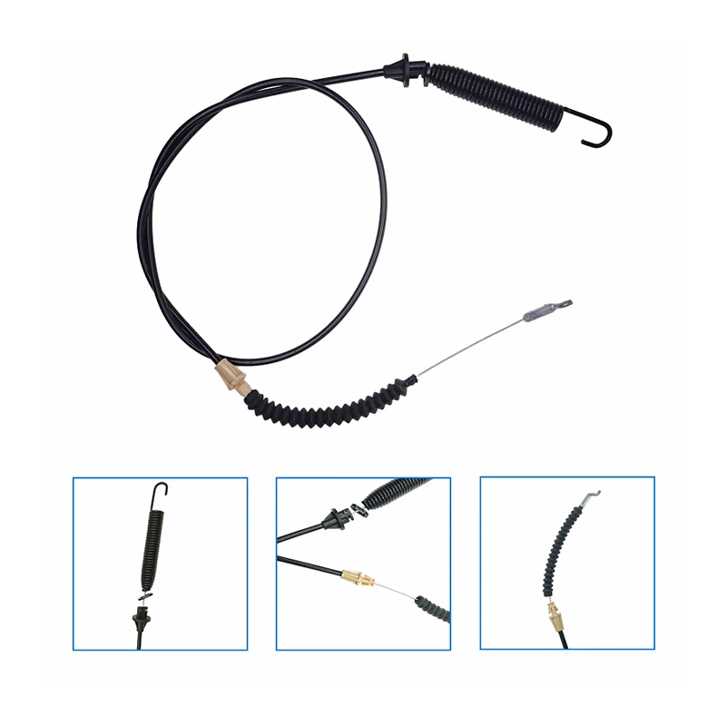 Как да сменя кабел за управление на трансмисията на косачка за трева?